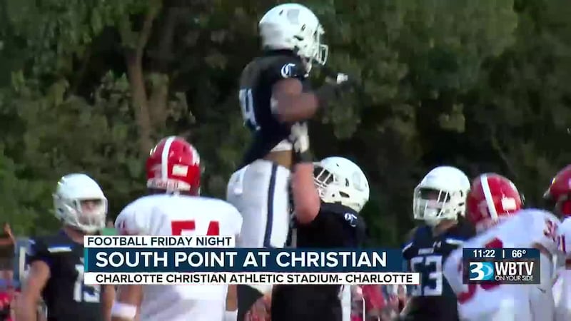 Charlotte Christian tops South Point 41-36
