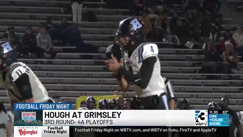 For the first time all season long, somebody figured out how to score on the Hough defense.