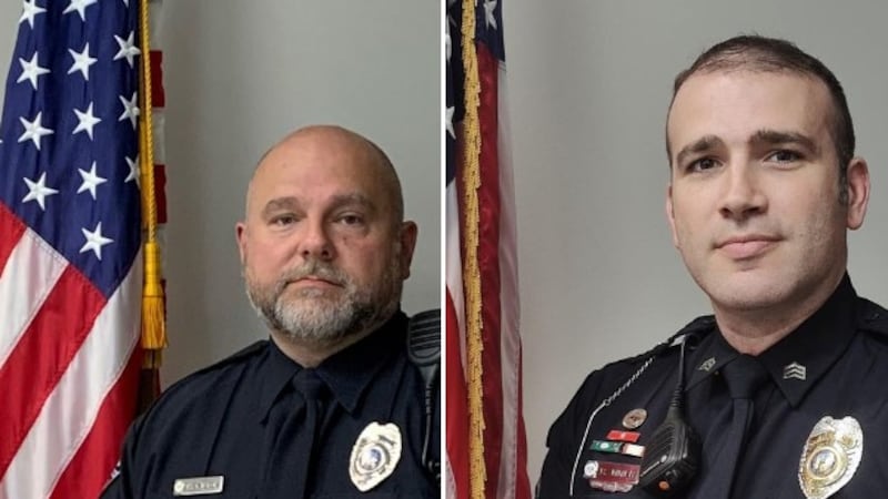 The Kannapolis Police Department has promoted Christopher Hamilton and Ramsey Nimer to the...