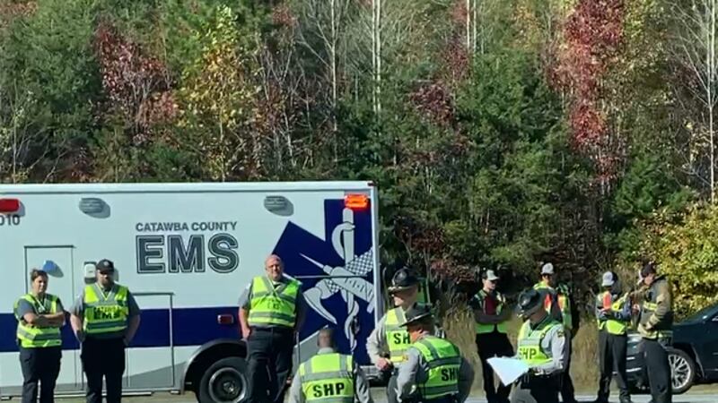 One person is dead following a crash on Highway 321 in Catawba County Saturday morning.