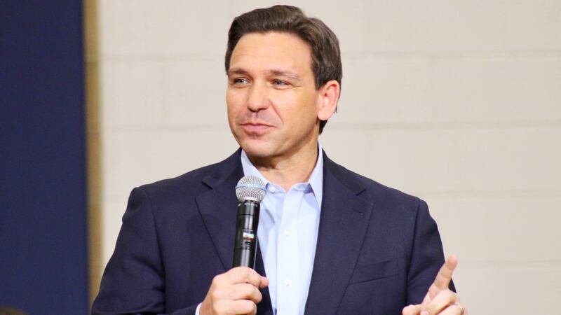 DeSantis will speak at the Philip T. Glennon Community Center in Tega Cay.