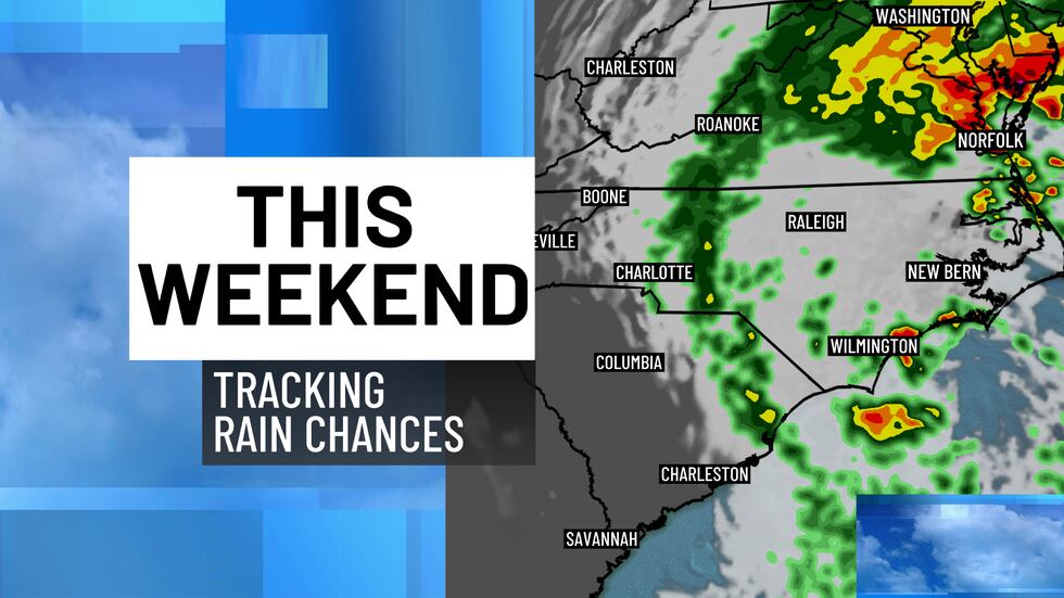 Rain chances return this weekend