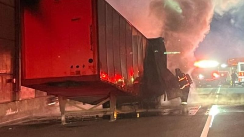 The incident happened beneath the Brantley Rd. bridge on northbound I-85.