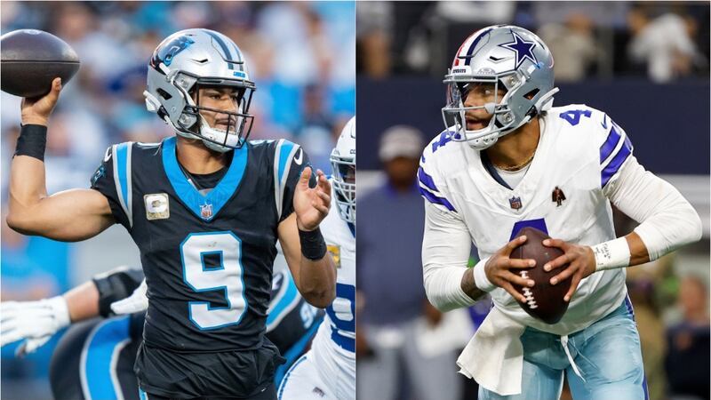 The Panthers and Cowboys will face off at Bank of America Stadium on Sunday afternoon.