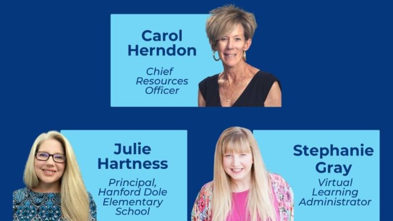 Carol Herndon, Jane Hartness, and Stephanie Gray took on new roles.