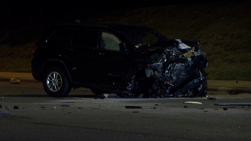 A man was killed after two vehicles collided along Park Road in south Charlotte on Tuesday night.