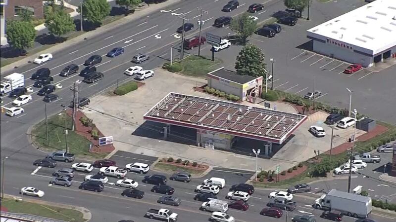 The scene unfolded at Park Road and NC 51. Police said they responded to the area Thursday...