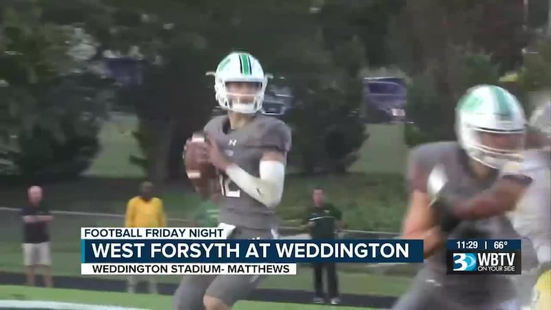 Weddington rolls to 44-22 win over West Forsyth