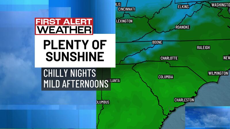 Plenty of sunshine