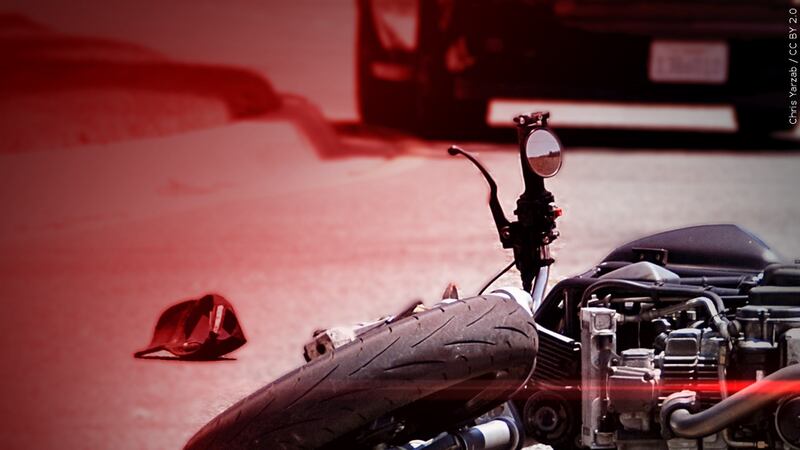 A motorcyclist was killed Saturday night in a single-vehicle accident in Catawba County.