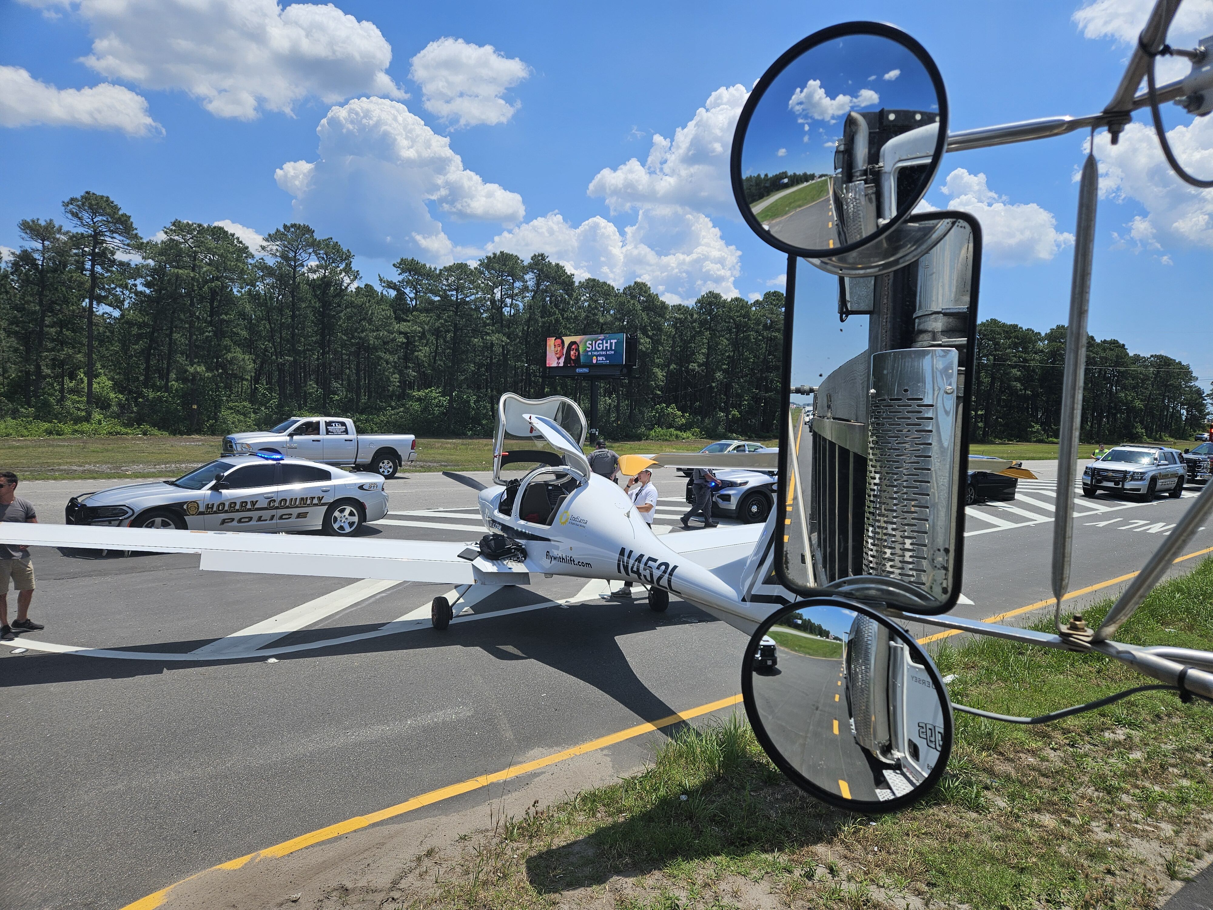 WATCH: Plane makes landing on Highway 501 in Carolina Forest area - Vimarsana News